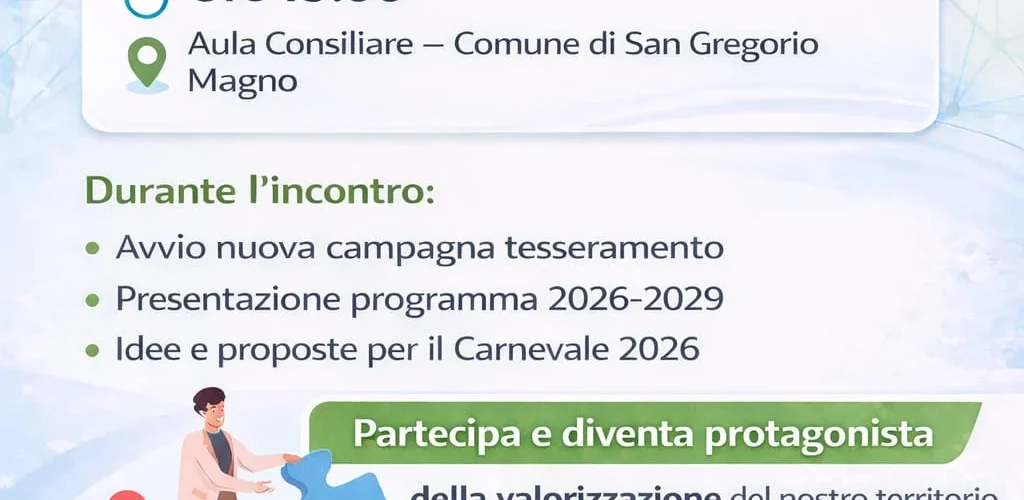 Incontro pubblico Tesseramento 2026